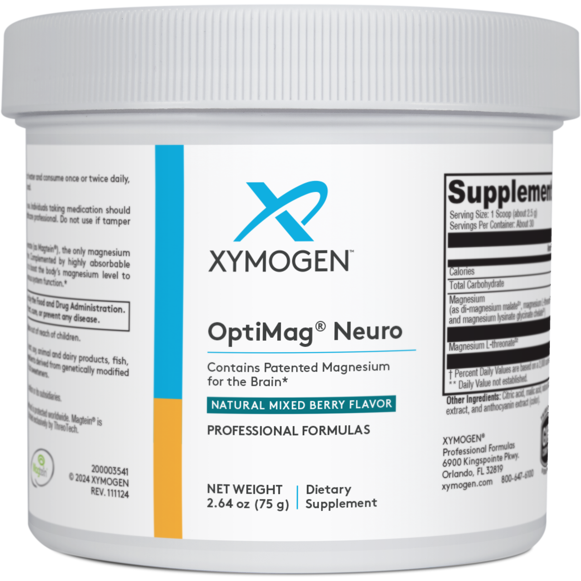 OptiMag® Neuro Mixed Berry 30 Servings